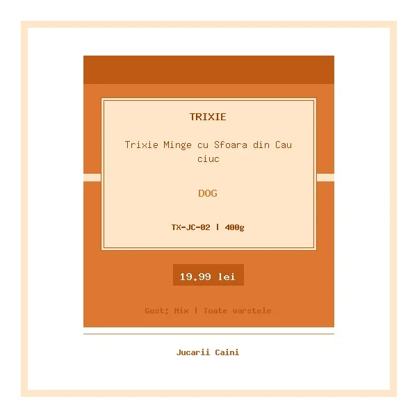 Trixie Minge cu Sfoara din Cauciuc